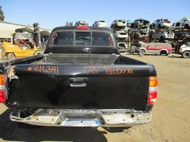 2003 TOYOTA TACOMA PRERUNNER DOUBLE CAB BLACK 3.4L AT 2WD Z16341 